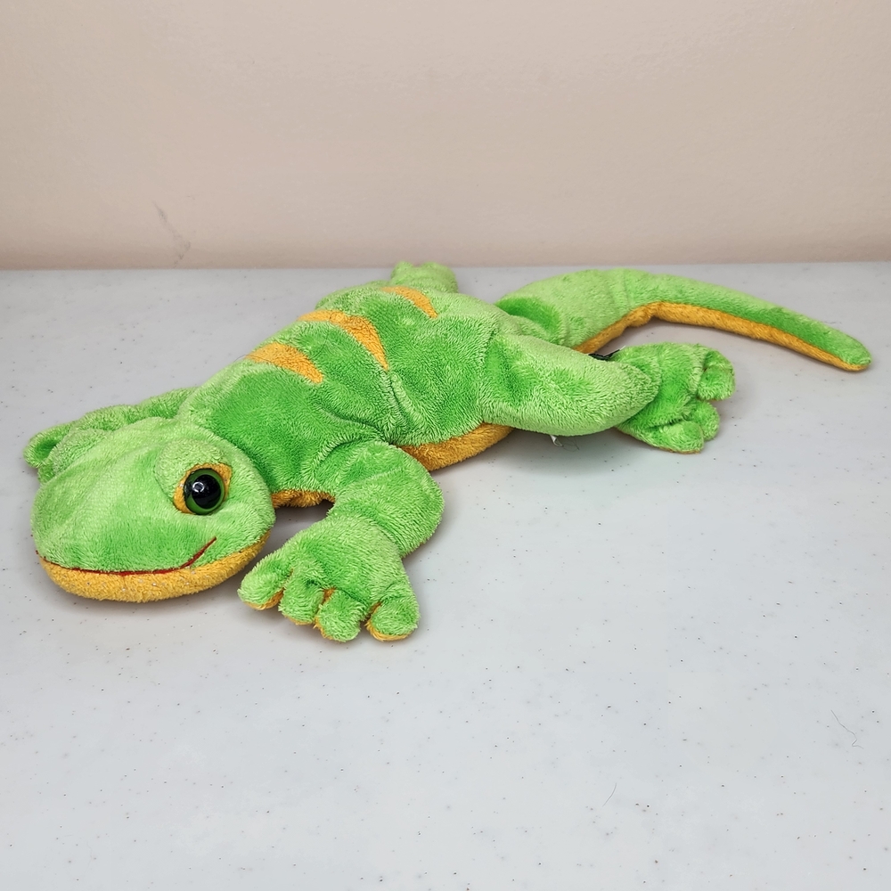 Webkinz Lemon-Lime Gecko Plush Lizard Toy Ganz